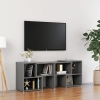 Mueble de TV madera contrachapada gris 104x30x52 cm