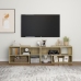 Mueble de TV madera contrachapada roble Sonoma 149x30x52 cm