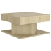 Mesa de centro madera contrachapada roble Sonoma 57x57x30 cm