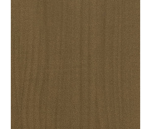 vidaXL Mesita de noche madera maciza de pino marrón miel 40x31x40 cm