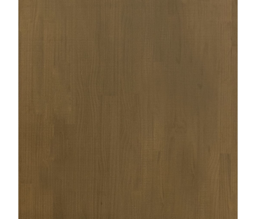 Mesita de noche madera maciza de mango marrón miel 60x36x64 cm