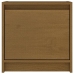 vidaXL Mesita de noche madera maciza de mango marrón miel 40x30,5x40cm