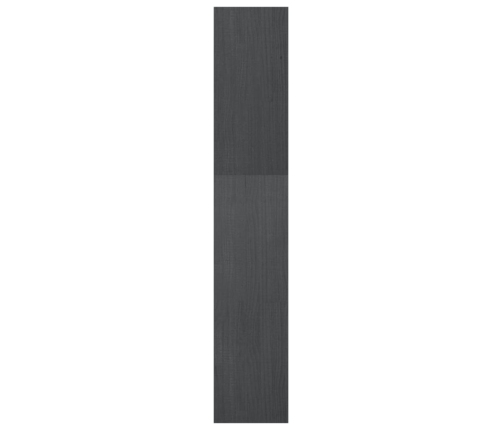 vidaXL Estantería/divisor de espacios madera pino gris 40x30x167,5 cm