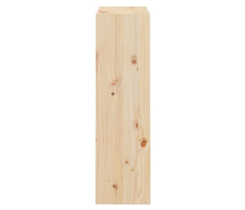 vidaXL Estantería/divisor de espacios madera de pino 60x30x103,5 cm