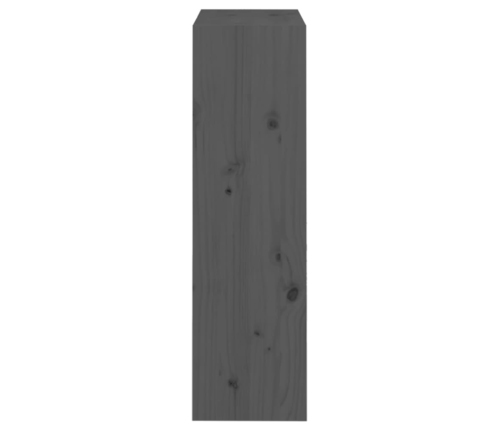 vidaXL Estantería/divisor de espacios madera pino gris 60x30x103,5cm