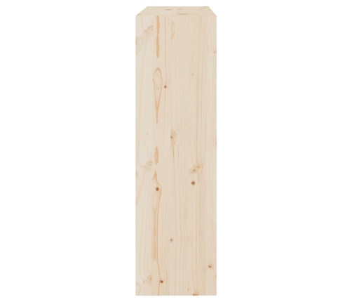 vidaXL Estantería/divisor de espacios madera de pino 80x30x103,5 cm