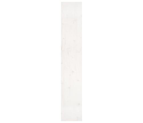 vidaXL Estantería/divisor de espacios madera pino blanco 80x30x167,4cm