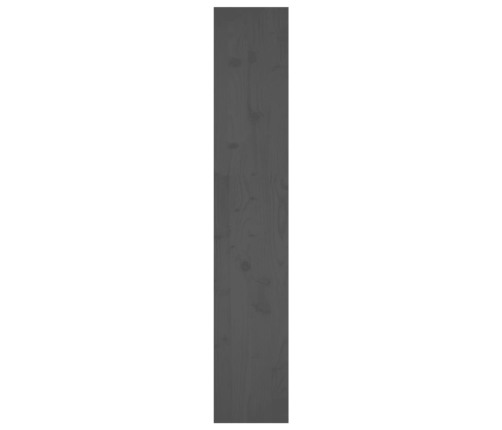 vidaXL Estantería/divisor de espacios madera pino gris 80x30x167,4 cm