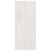 vidaXL Estantería/divisor de espacios madera pino blanco 100x30x71,5 cm