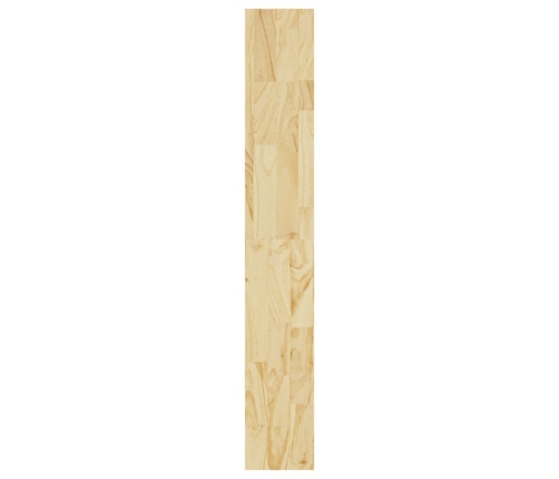 vidaXL Estantería/divisor de espacios madera maciza pino 100x30x200 cm