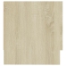 Armario de madera contrachapada roble Sonoma 100x32,5x35 cm