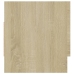 Armario de madera contrachapada color roble Sonoma 70x32,5x35cm