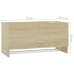 Armario de madera contrachapada color roble Sonoma 70x32,5x35cm