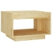 Mesa de centro de madera maciza de pino 50x50x33,5 cm