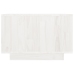 vidaXL Mesa de centro de madera maciza de pino blanco 50x50x33,5 cm