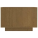 vidaXL Mesa de centro madera maciza de pino marrón miel 50x50x33,5 cm