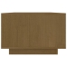 vidaXL Mesa de centro de madera maciza pino marrón miel 110x50x33,5 cm