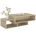 Mesa de centro madera contrachapada roble Sonoma 105x55x32 cm