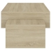 vidaXL Mesa de centro madera contrachapada roble Sonoma 105x55x32 cm