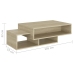 vidaXL Mesa de centro madera contrachapada roble Sonoma 105x55x32 cm