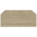 Mesa de centro madera contrachapada roble Sonoma 100x100x35 cm