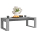 Mesa de centro madera de ingeniería gris hormigón 110x50x35 cm