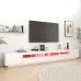 Mueble para TV con luces LED blanco 300x35x40 cm