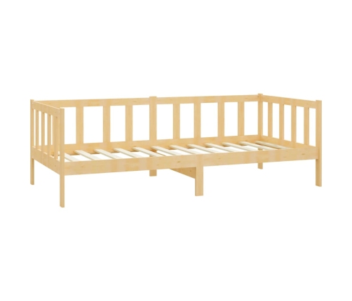 Sofá cama de madera maciza de pino 90x200 cm