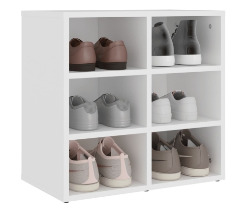 Mueble zapatero blanco 52,5x30x50 cm