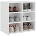 Mueble zapatero blanco 52,5x30x50 cm