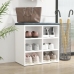 Mueble zapatero blanco 52,5x30x50 cm