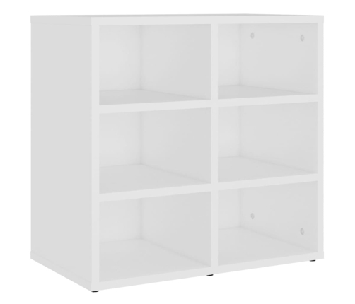 Muebles zapatero 2 unidades blanco 52,5x30x50 cm