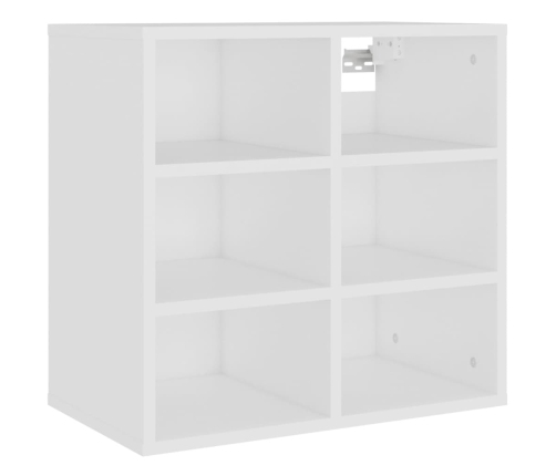 Muebles zapatero 2 unidades blanco 52,5x30x50 cm