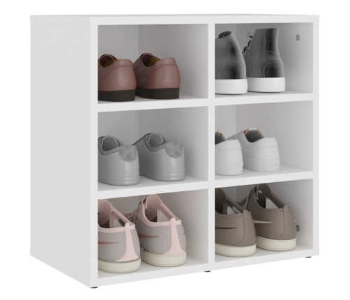 Muebles zapatero 2 unidades blanco 52,5x30x50 cm