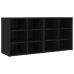 Muebles zapateros 2 uds negro 52,5x30x50 cm