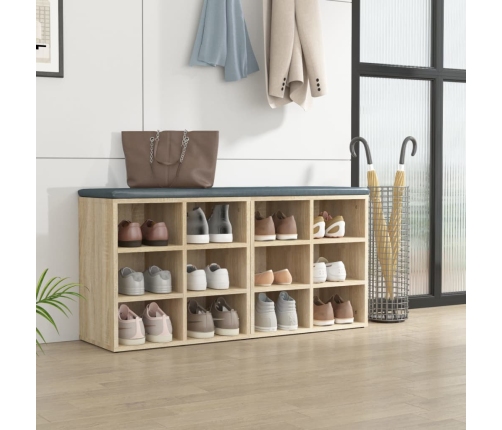 Muebles zapatero 2 uds color roble Sonoma 52,5x30x50 cm