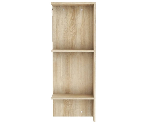 Mueble de recibidor madera ingeniería roble Sonoma 97,5x37x99cm