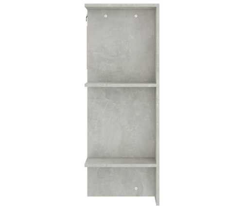 Mueble recibidor madera ingeniería gris hormigón 97,5x37x99 cm