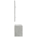 Set de muebles de recibidor madera contrachapada gris hormigón