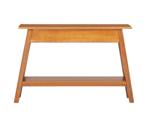 Mesa consola madera maciza de caoba 110x30x75 cm