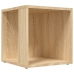 Mesa auxiliar madera contrachapada roble Sonoma 33x33x34,5 cm