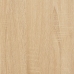 Mesa auxiliar madera contrachapada roble Sonoma 33x33x34,5 cm