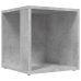 Mesa auxiliar madera contrachapada gris hormigón 33x33x34,5 cm