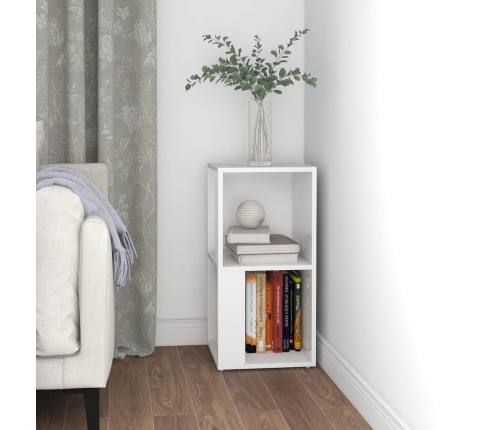 Armario esquinero madera contrachapada blanco 33x33x67cm