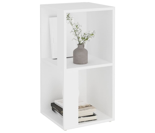 Armario esquinero madera contrachapada blanco 33x33x67cm