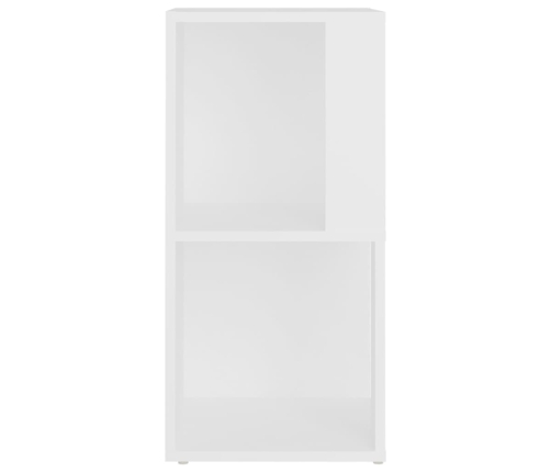 Armario esquinero madera contrachapada blanco 33x33x67cm