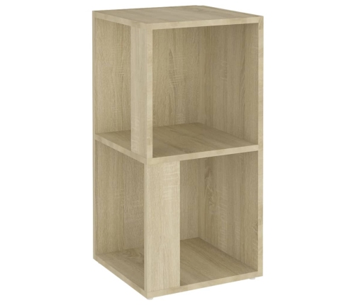 Mueble de esquina madera contrachapada roble Sonoma 33x33x67 cm