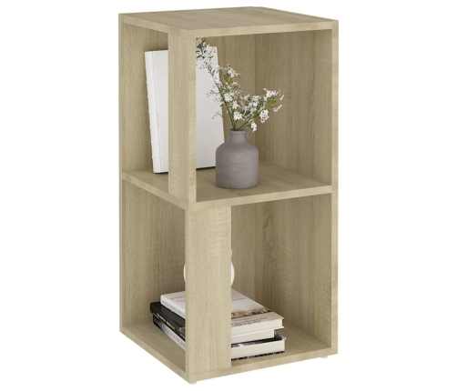 Mueble de esquina madera contrachapada roble Sonoma 33x33x67 cm