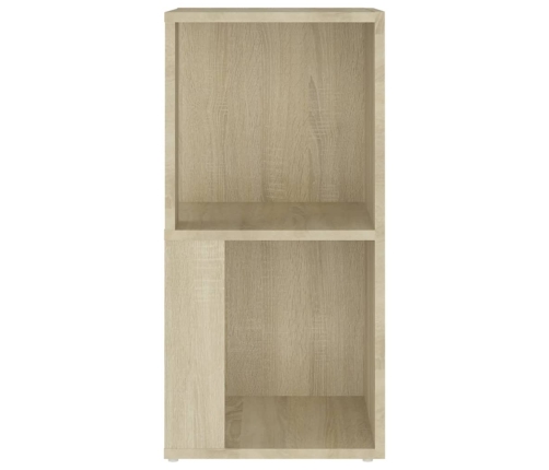 Mueble de esquina madera contrachapada roble Sonoma 33x33x67 cm