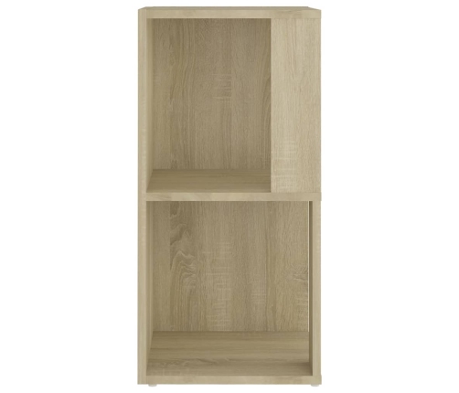 Mueble de esquina madera contrachapada roble Sonoma 33x33x67 cm